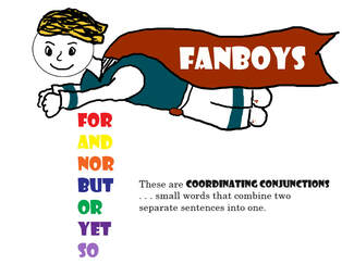 O que significa o FANBOYS? -definições de FANBOYS